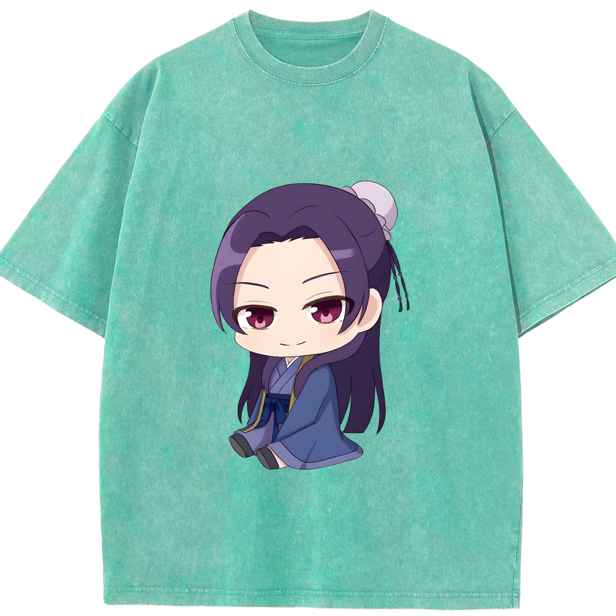 （画像用） 薬屋のひとりごと The Apothecary Diaries 綿100% ヴィンテージ風 半袖Tシャツ（フロントプリント）